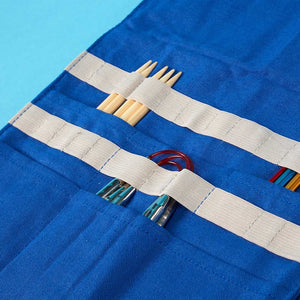 Addi Multibag Roll Stoffetui Aufbewahrung für Stricknadeln und Häkelnadeln