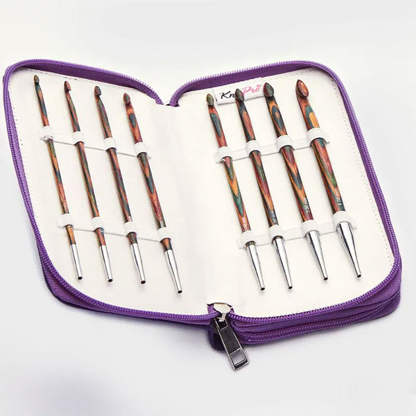 KnitPro Symfonie tunesische Häkelnadel Set 3,50 - 8,00 mm