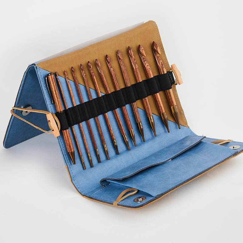 KnitPro Ginger tunesische Häkelnadel Set aus Holz