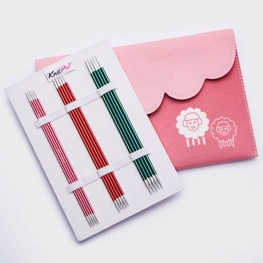 KnitPro ZING Nadelspiel Set 15 cm, 2,00 - 4,00 mm