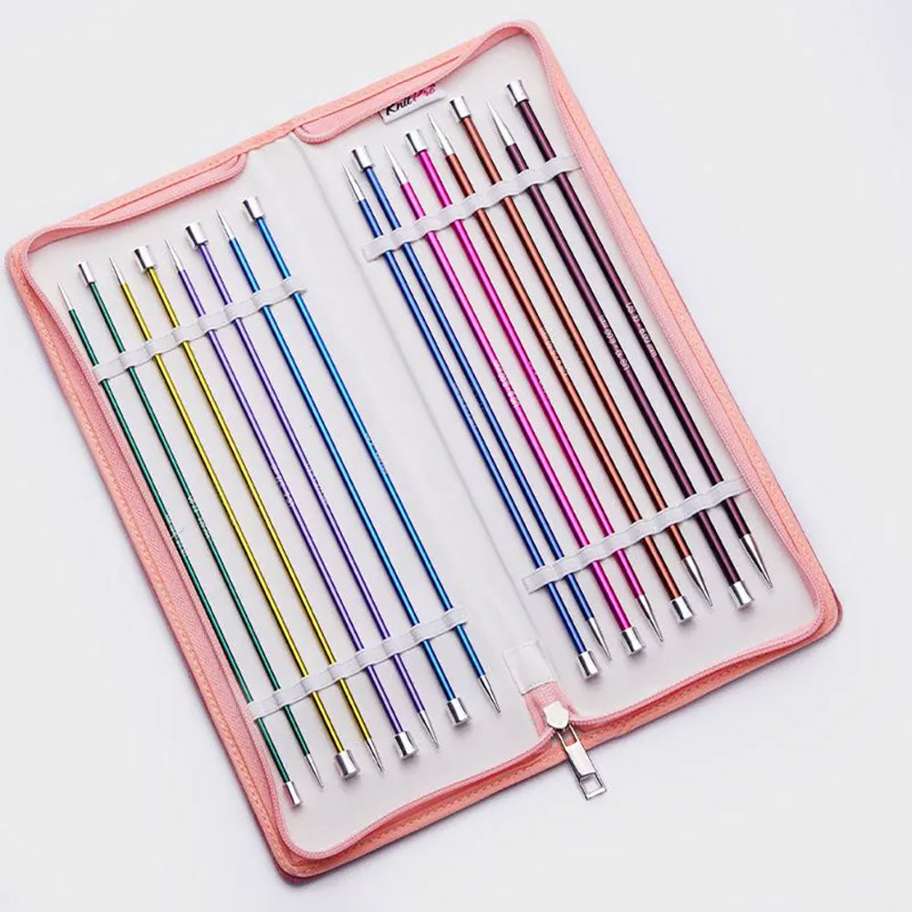 KnitPro Zing Nadelspiel Set 25 cm 2,50 - 6,00 mm