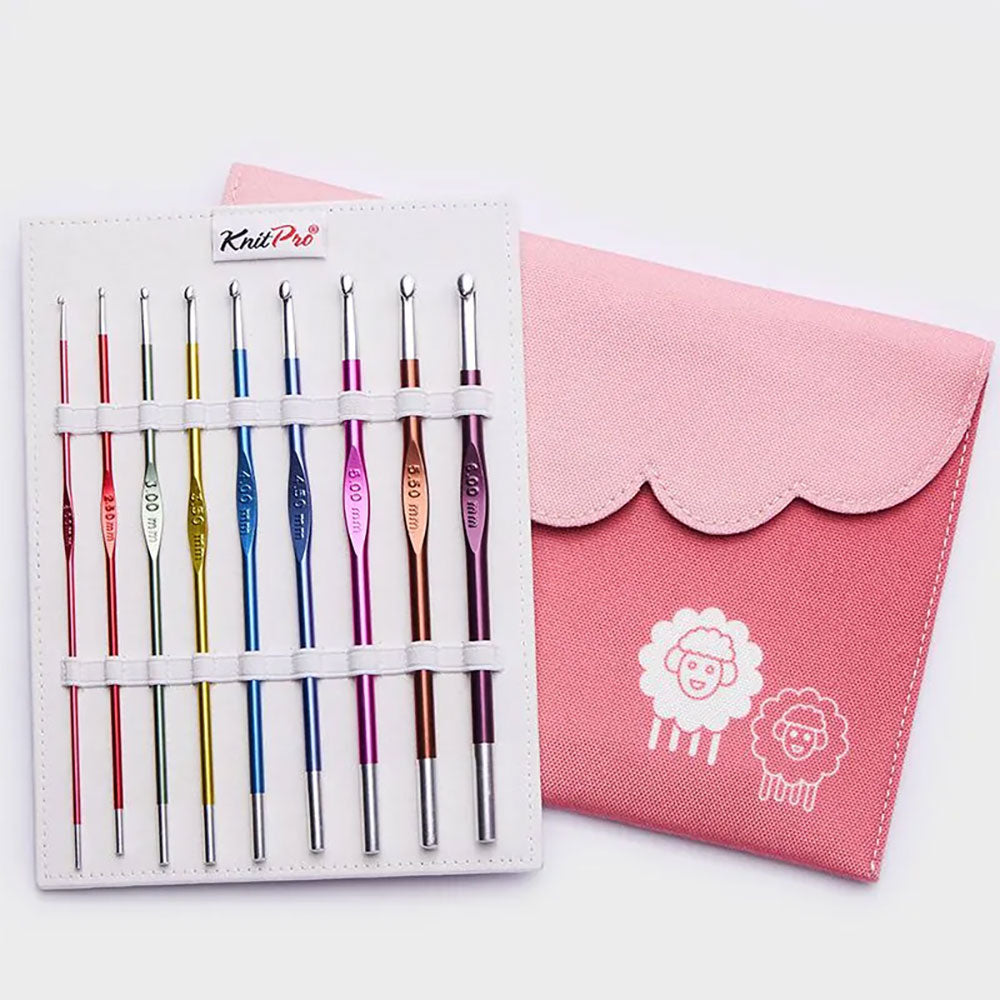 KnitPro Deluxe Zing Häkelnadel Set 2,00 - 6,00 mm