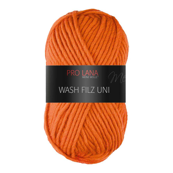 Pro Lana Wash-filz uni in verschiedenen Farben