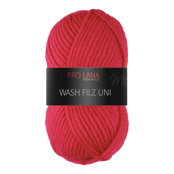 Pro Lana Wash-filz uni in verschiedenen Farben