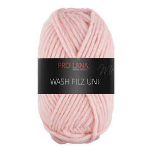 Pro Lana Wash-filz uni in verschiedenen Farben