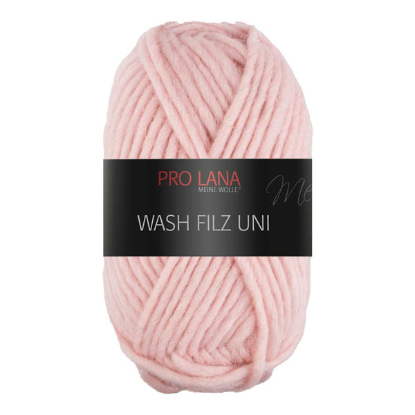 Pro Lana Wash-filz uni in verschiedenen Farben