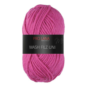 Pro Lana Wash-filz uni in verschiedenen Farben