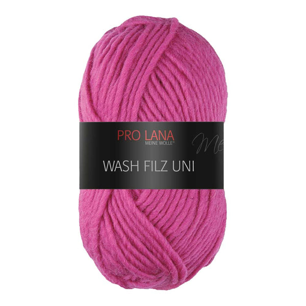Pro Lana Wash-filz uni in verschiedenen Farben