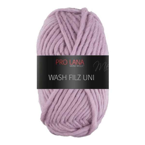 Pro Lana Wash-filz uni in verschiedenen Farben