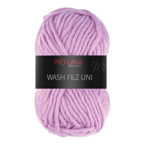 Pro Lana Wash-filz uni in verschiedenen Farben