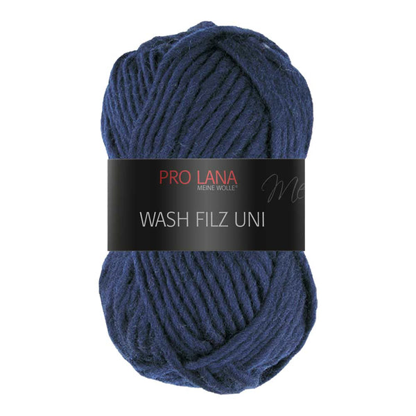 Pro Lana Wash-filz uni in verschiedenen Farben