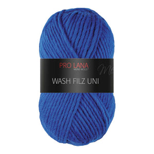 Pro Lana Wash-filz uni in verschiedenen Farben
