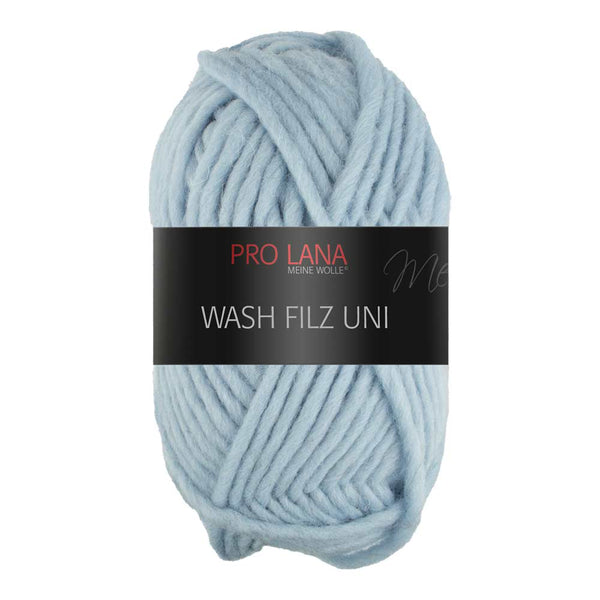 Pro Lana Wash-filz uni in verschiedenen Farben