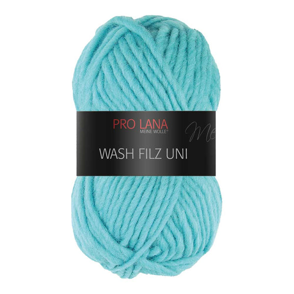 Pro Lana Wash-filz uni in verschiedenen Farben