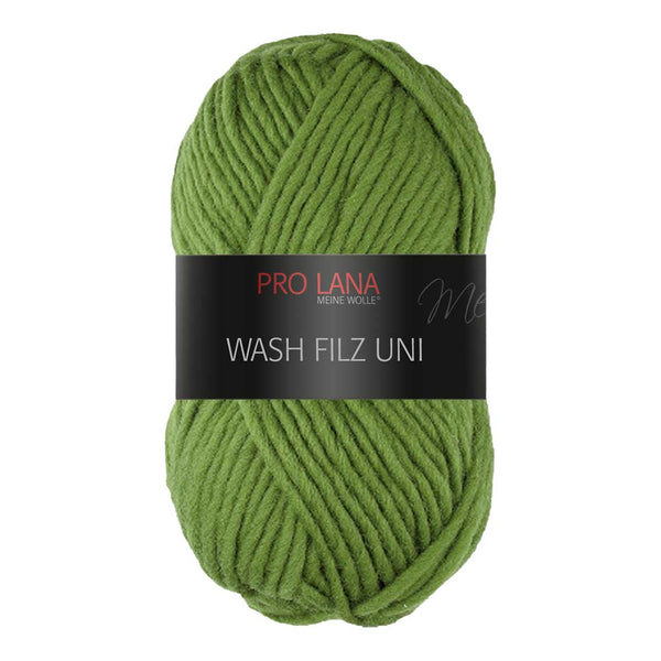 Pro Lana Wash-filz uni in verschiedenen Farben