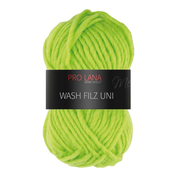 Pro Lana Wash-filz uni in verschiedenen Farben