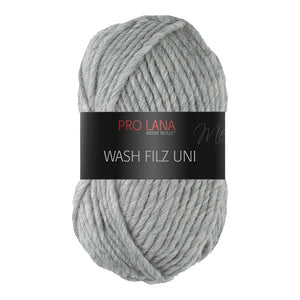 Pro Lana Wash-filz uni in verschiedenen Farben