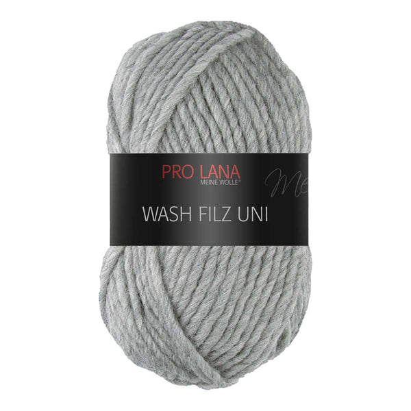 Pro Lana Wash-filz uni in verschiedenen Farben