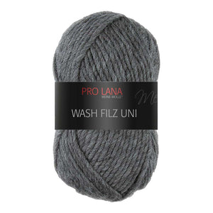 Pro Lana Wash-filz uni in verschiedenen Farben