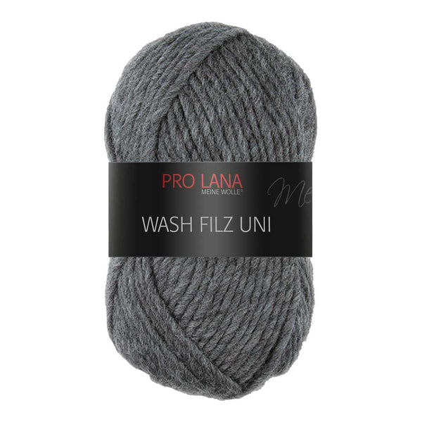 Pro Lana Wash-filz uni in verschiedenen Farben