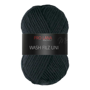 Pro Lana Wash-filz uni in verschiedenen Farben