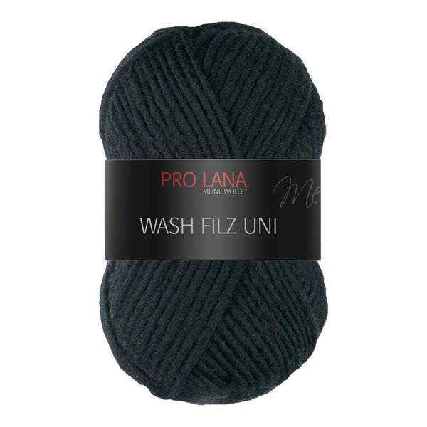Pro Lana Wash-filz uni in verschiedenen Farben
