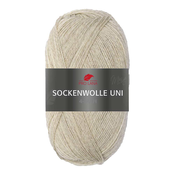 Pro Lana Sockenwolle uni 4 fädig in verschiedenen Farben
