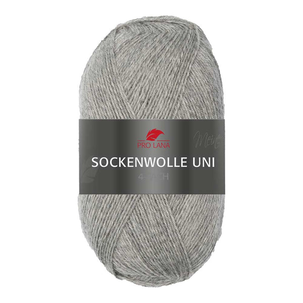 Pro Lana Sockenwolle uni 4 fädig in verschiedenen Farben