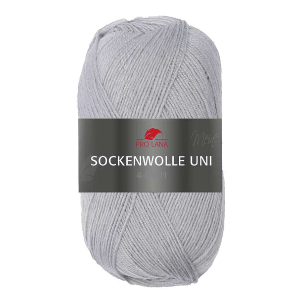 Pro Lana Sockenwolle uni 4 fädig in verschiedenen Farben