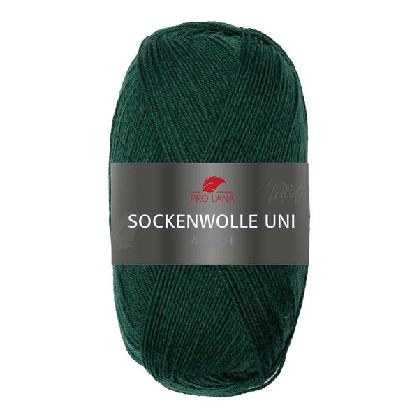 Pro Lana Sockenwolle uni 4 fädig in verschiedenen Farben