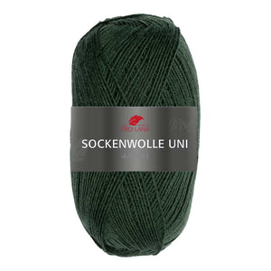 Pro Lana Sockenwolle uni 4 fädig in verschiedenen Farben