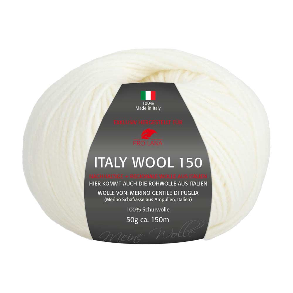 Pro Lana Italy Wool 150 in verschiedenen Farben
