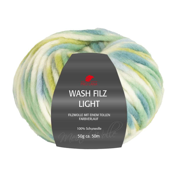 Pro Lana Wash-filz light in verschiedenen Farben