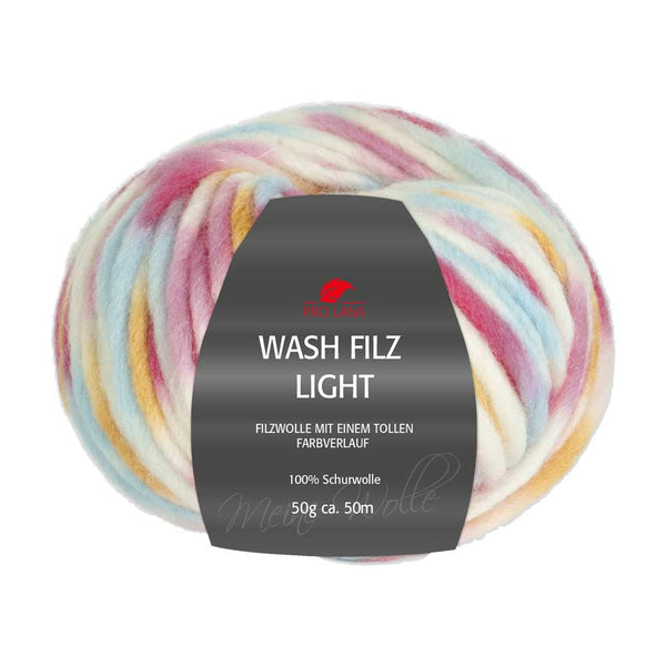 Pro Lana Wash-filz light in verschiedenen Farben