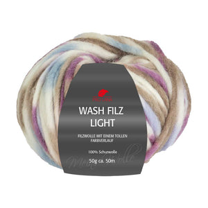 Pro Lana Wash-filz light in verschiedenen Farben