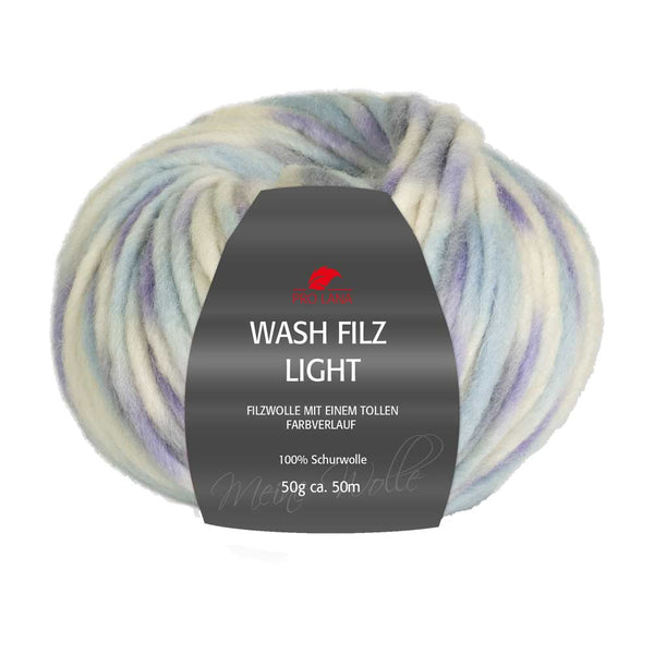 Pro Lana Wash-filz light in verschiedenen Farben