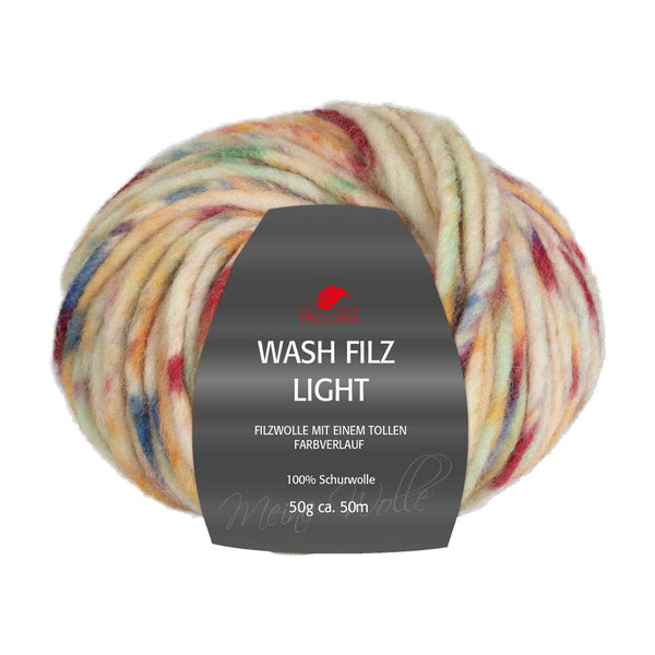 Pro Lana Wash-filz light in verschiedenen Farben