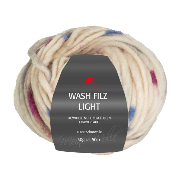 Pro Lana Wash-filz light in verschiedenen Farben