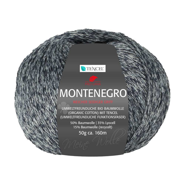 Pro Lana Montenegro in verschiedenen Farben
