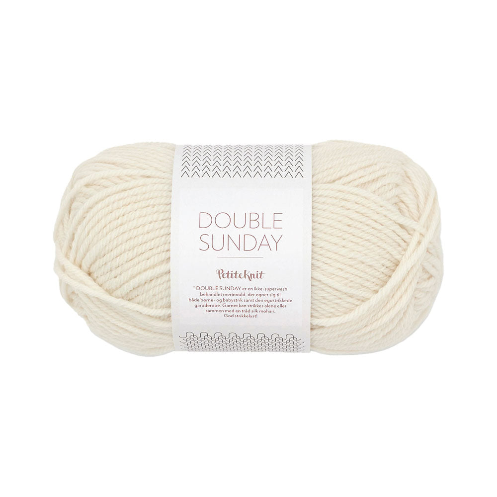 Sandnes Garn Double Sunday by PetiteKnit Merinowolle in verschiedenen Farben