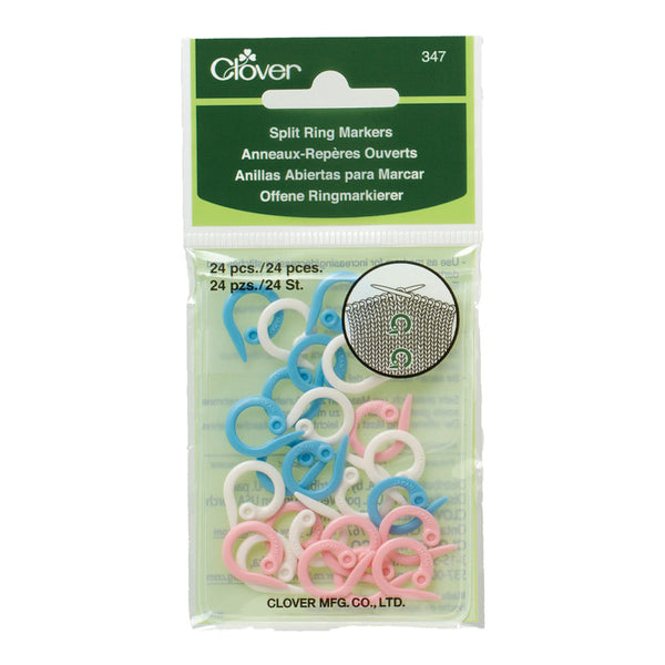Clover Pikot-Schablonen Set 7 Stück aus Edelstahl