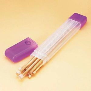 Clover Stricknadel-Etui in der Farbe lila