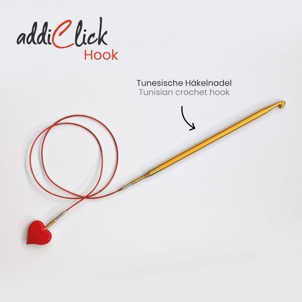 addiAddi Click Hook austauschbares Häkelnadel Set 3,50 - 8,00 mm