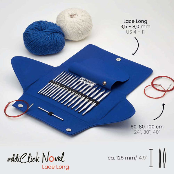 addiAddi Click Novel Lace Long Rundstricknadel Set