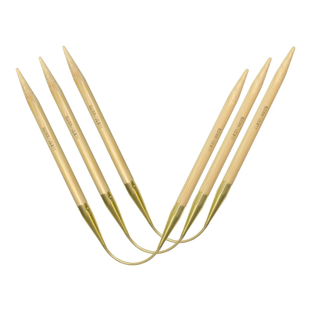 Gustav Selter GmbH & Co. KGAddi CraSyTrio Bamboo Long Rundstricknadeln 4,00 mm bis 8,00 mm, 30 cm