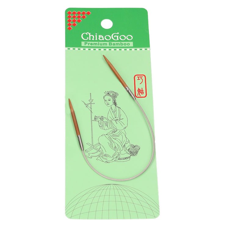 ChiaoGooChiaoGoo Bamboo Patina Rundstricknadel in verschiedenen Stärken und Längen