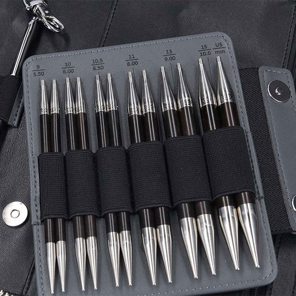 ChiaoGooChiaoGoo Forté 2.0 SS - Tipped austauschbare Rundstricknadel Set 2,75 - 10 mm, 13 cm Länge