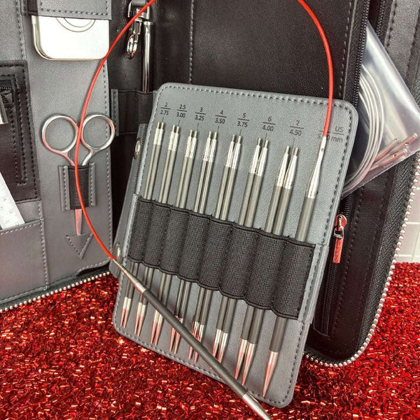 ChiaoGooChiaoGoo Forté 2.0 SS - Tipped austauschbare Rundstricknadel Set 2,75 - 10 mm, 13 cm Länge