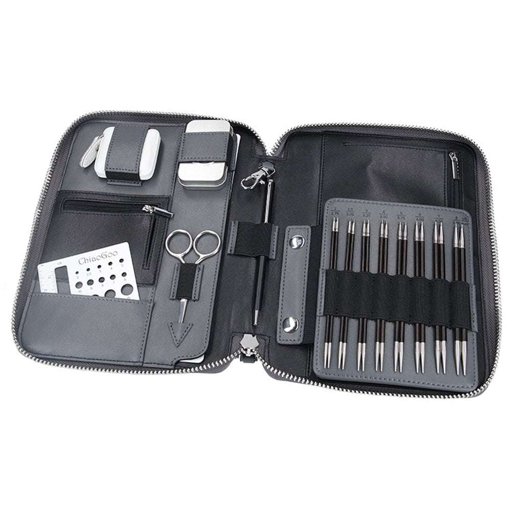 ChiaoGooChiaoGoo Forté 2.0 SS - Tipped austauschbare Rundstricknadel Set 2,75 - 10 mm, 13 cm Länge