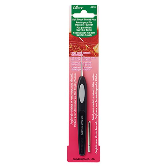 CLOVER MFG. CO., LTD.Clover Fadenpicker Soft Touch in der Farbe Schwarz